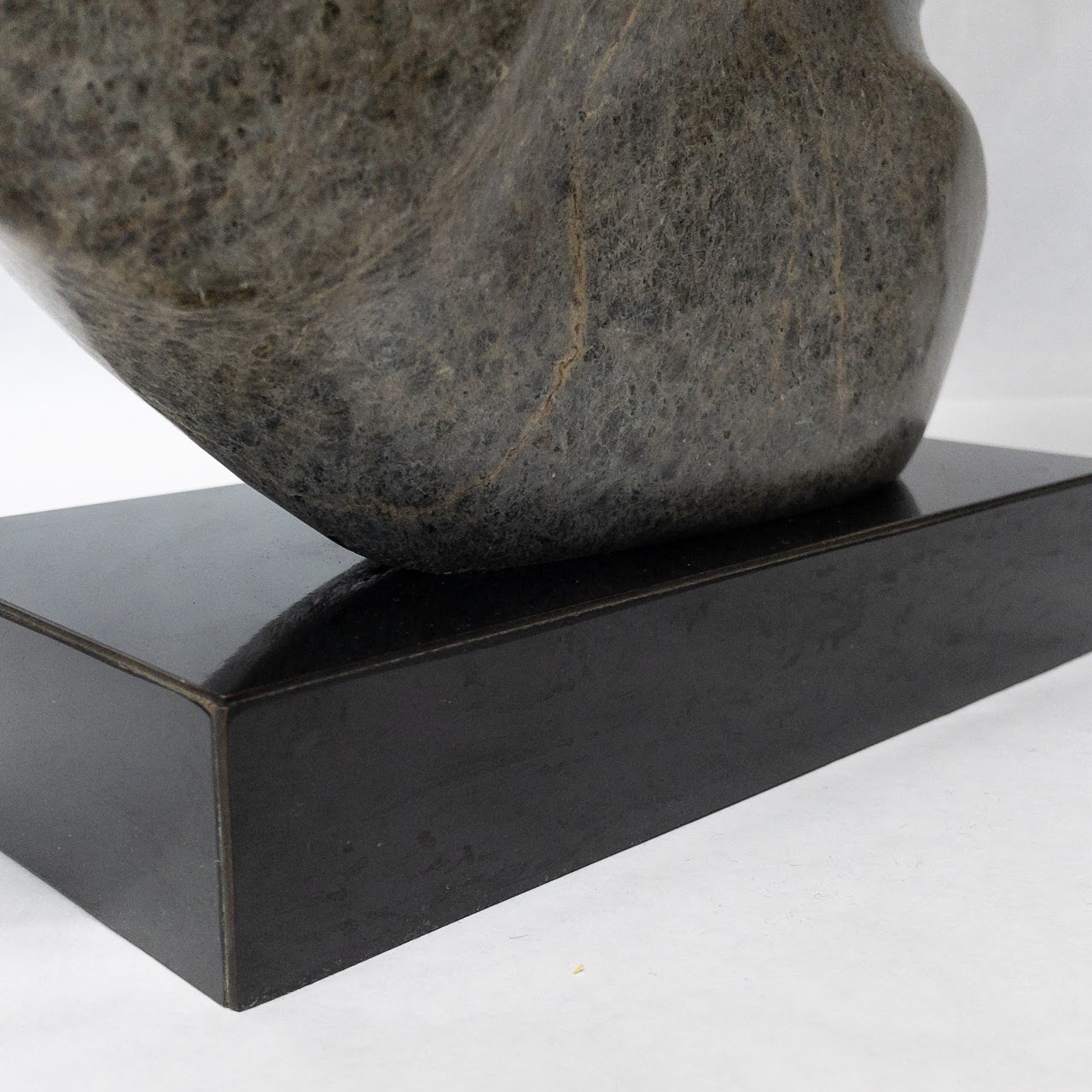 Signed Mid-Century Granite Sculpture