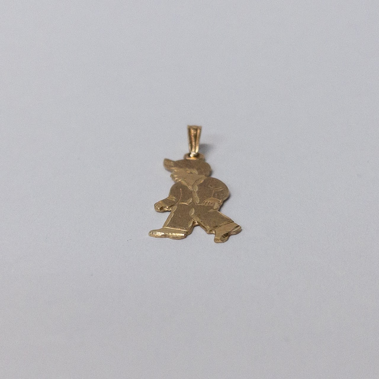 14K Gold Child Charm