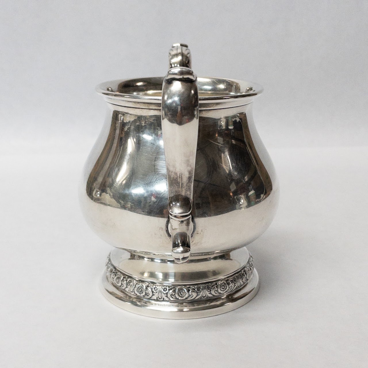 Prelude International Sterling Silver Creamer & Sugar Bowl