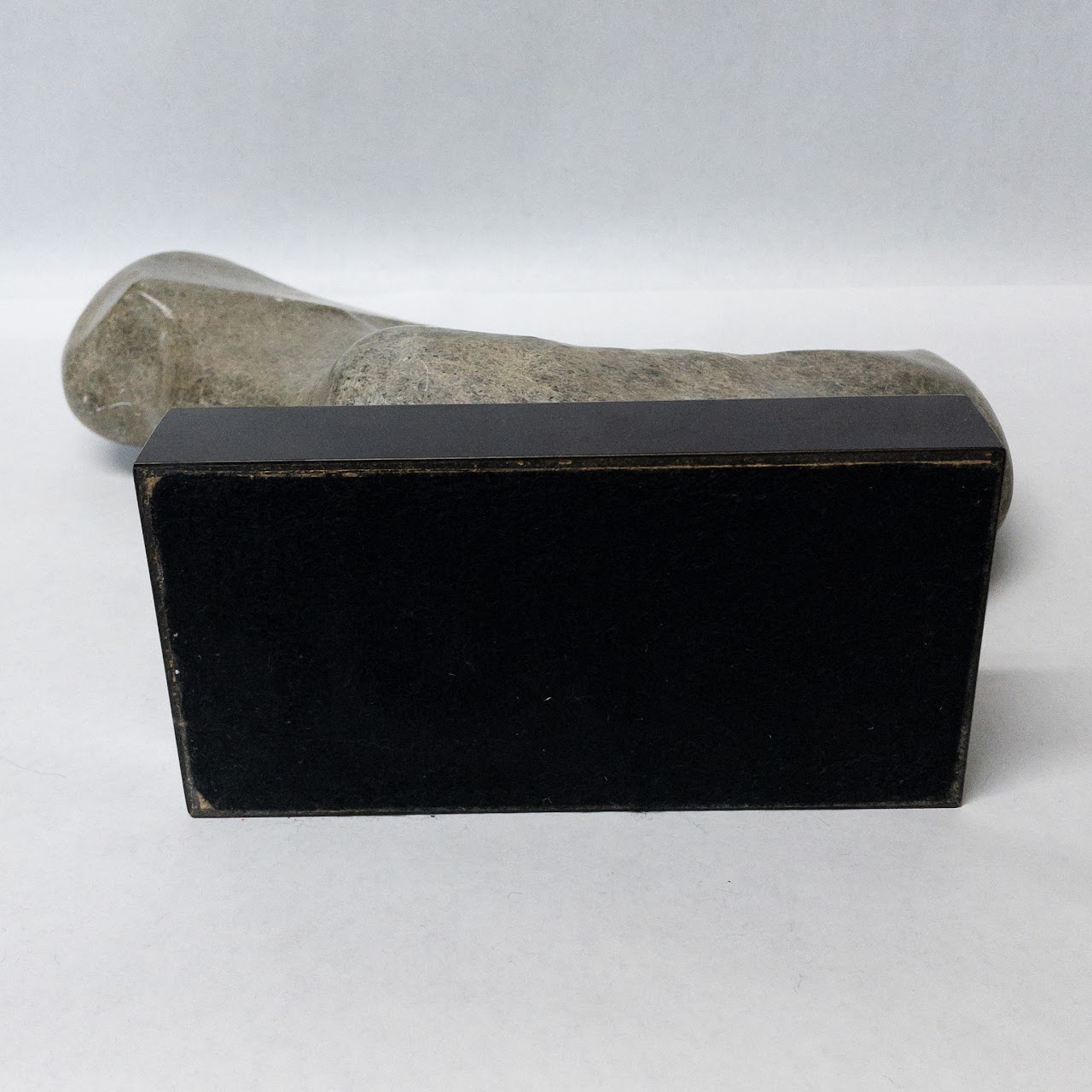 Signed Mid-Century Granite Sculpture