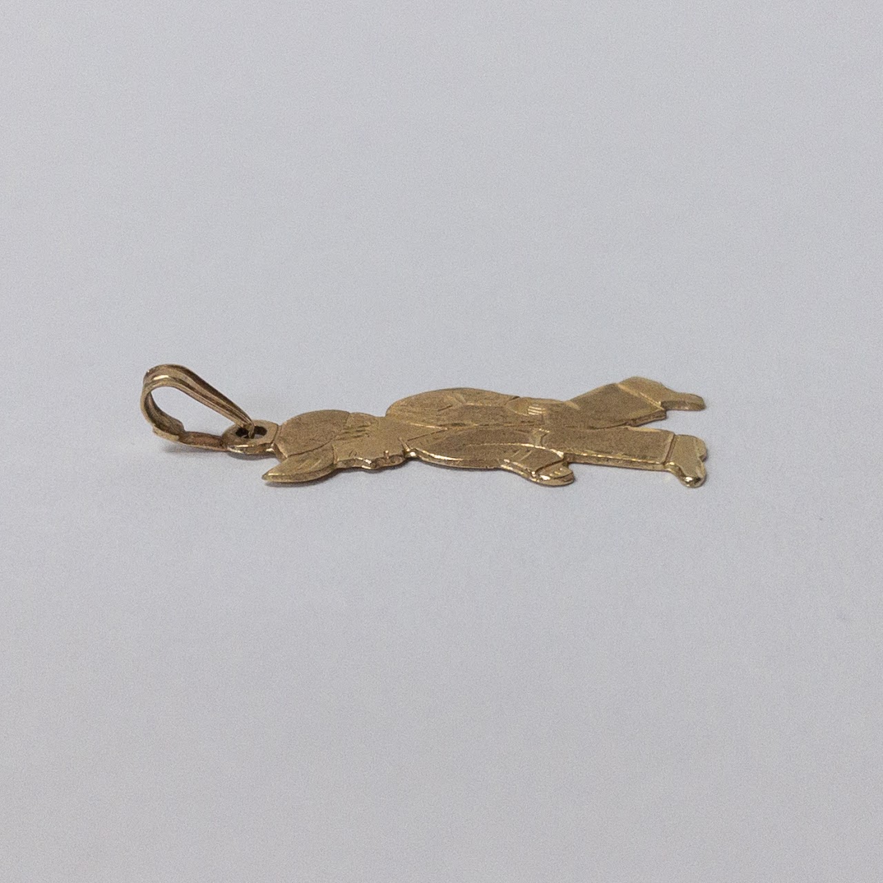 14K Gold Child Charm