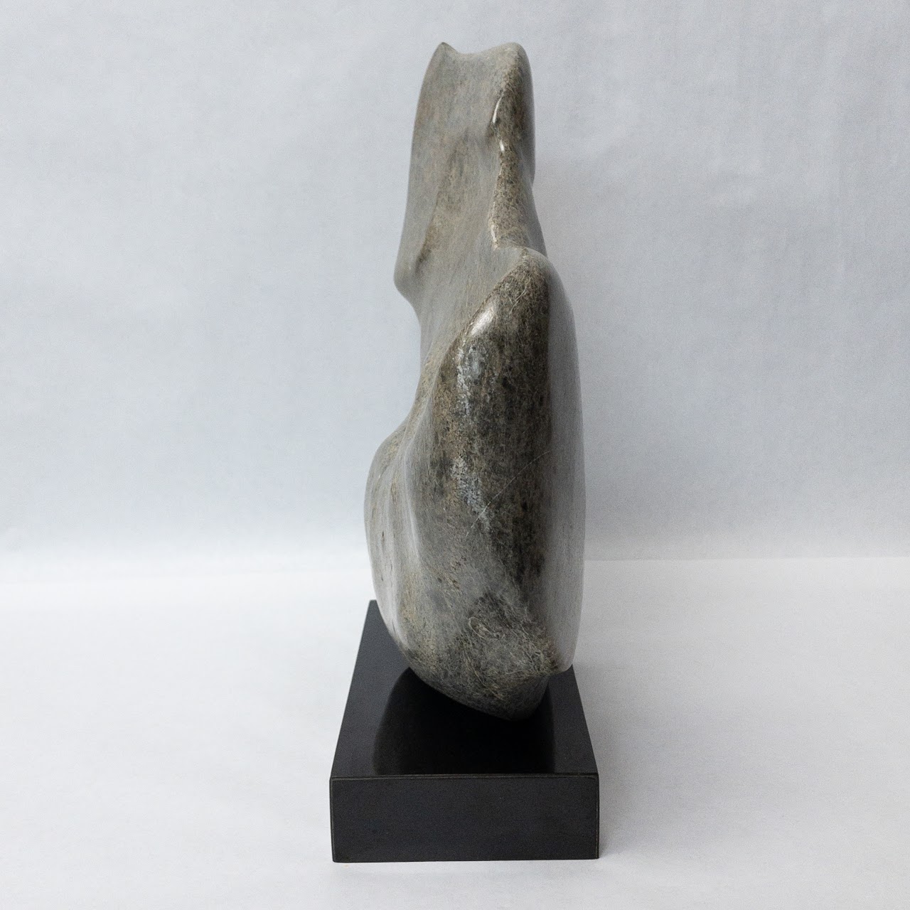 Signed Mid-Century Granite Sculpture