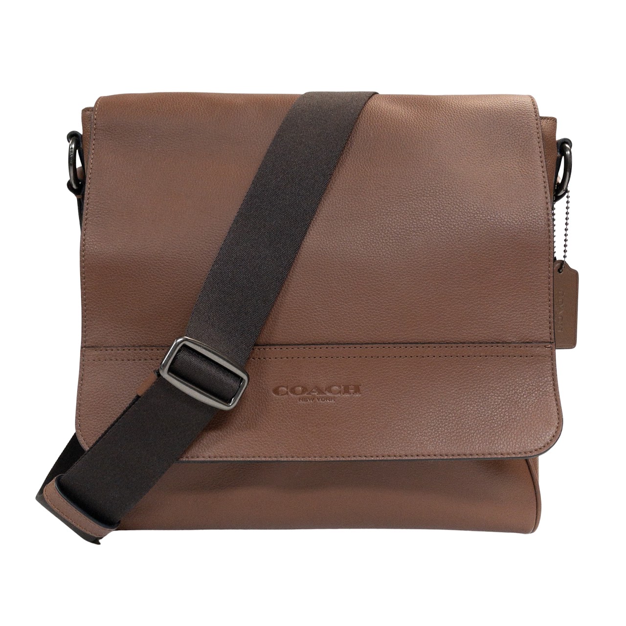 Coach Brown Leather Messenger Bag