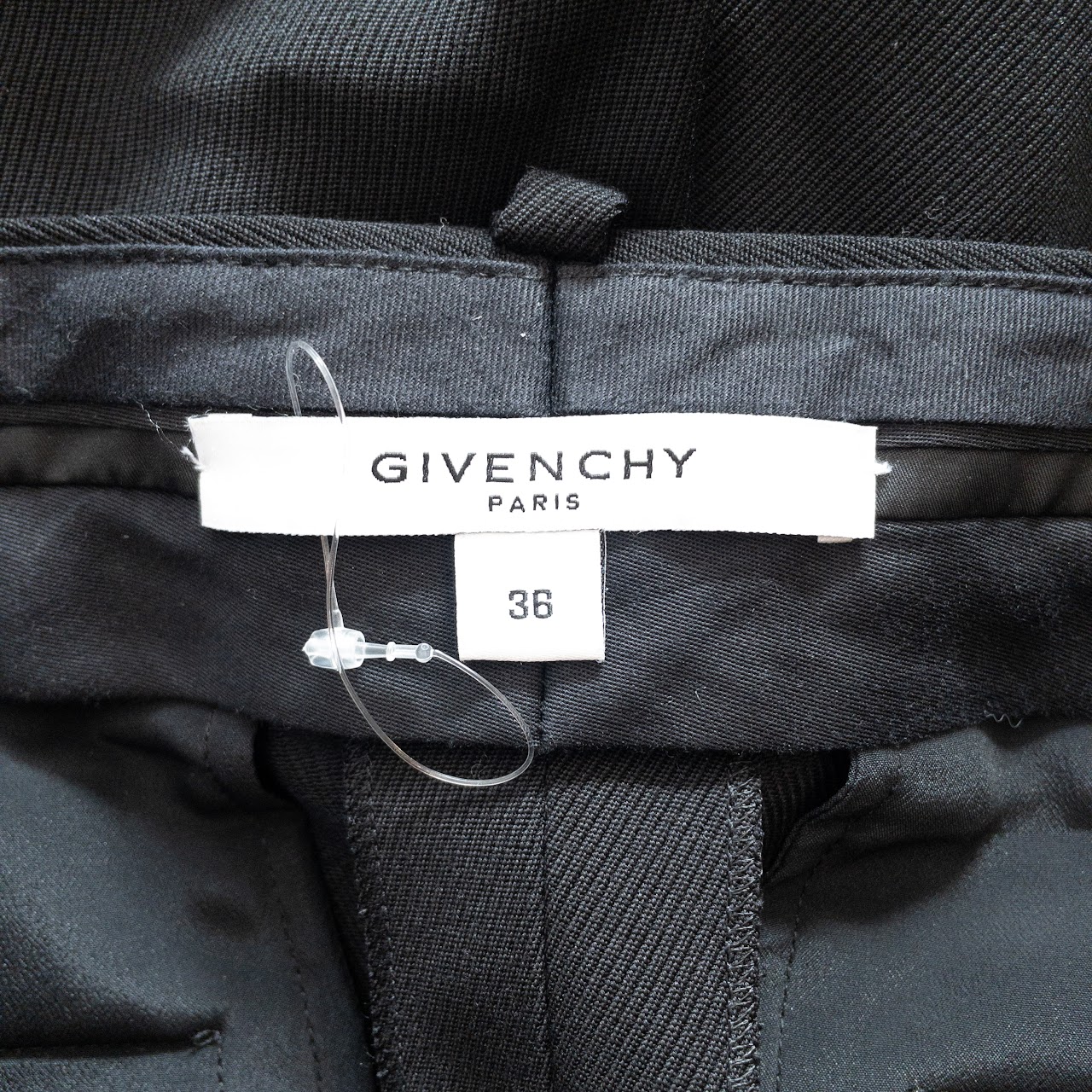 Givenchy Black Wool Shorts