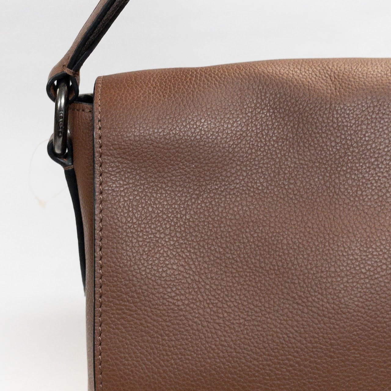 Coach Brown Leather Messenger Bag