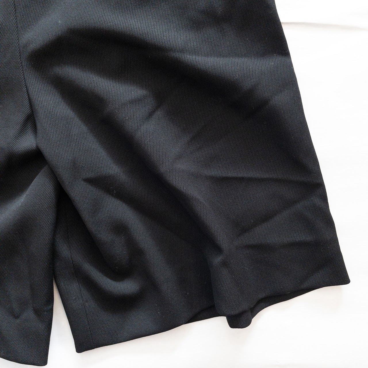 Givenchy Black Wool Shorts