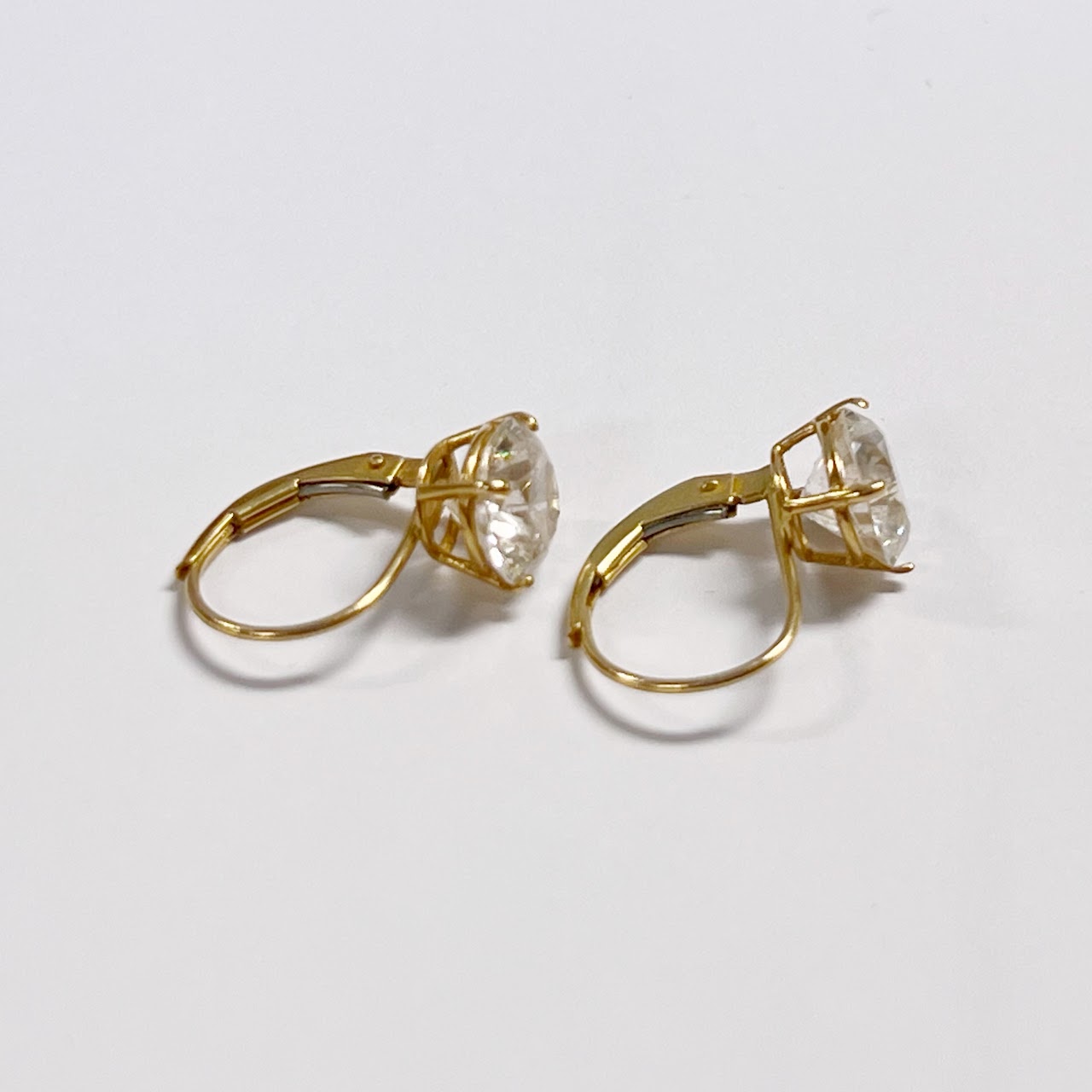 14K Cubic Zirconium Earrings