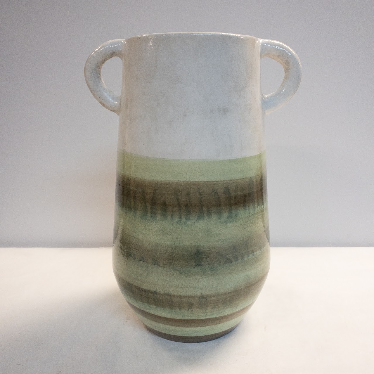 Studio Ceramic Handled Large  Vase