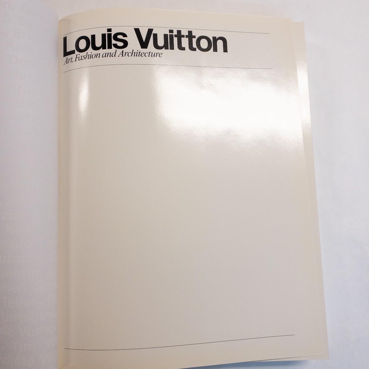 Louis Vuitton: Art, Fashion, and Architecture Coffee Table Book