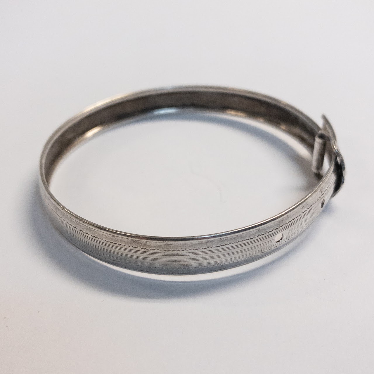 Sterling Silver Hayward Buckle Bracelet