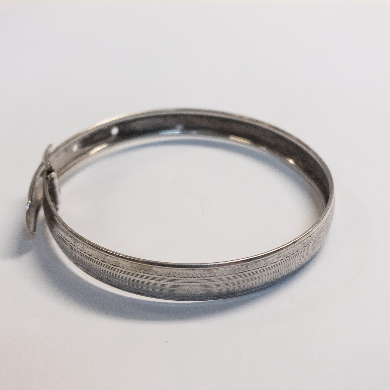 Sterling Silver Hayward Buckle Bracelet