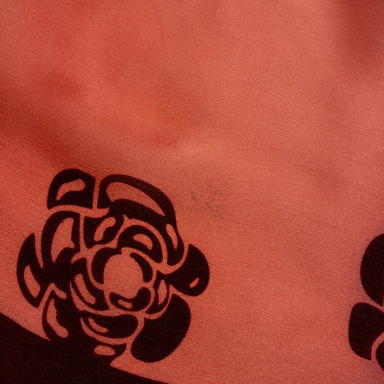 Chanel NEW Silk Rose Monogram Scarf