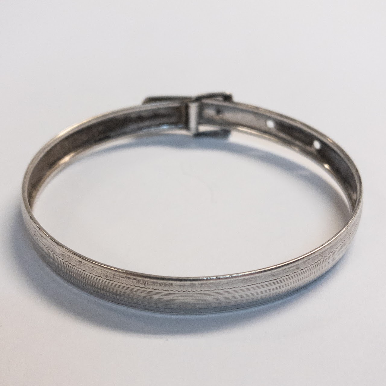 Sterling Silver Hayward Buckle Bracelet