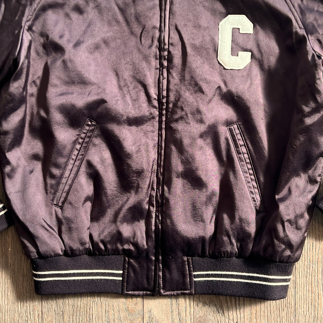 Céline Souvenir Satin Teddy Jacket