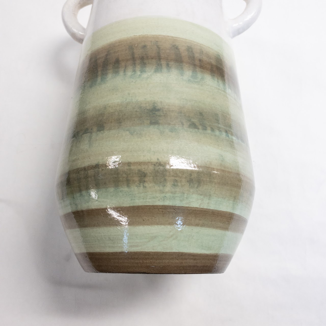 Studio Ceramic Handled Large  Vase