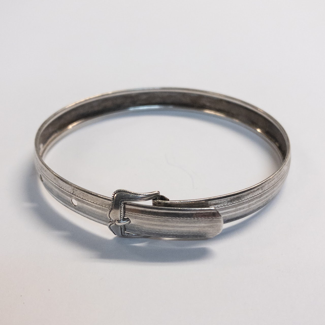 Sterling Silver Hayward Buckle Bracelet