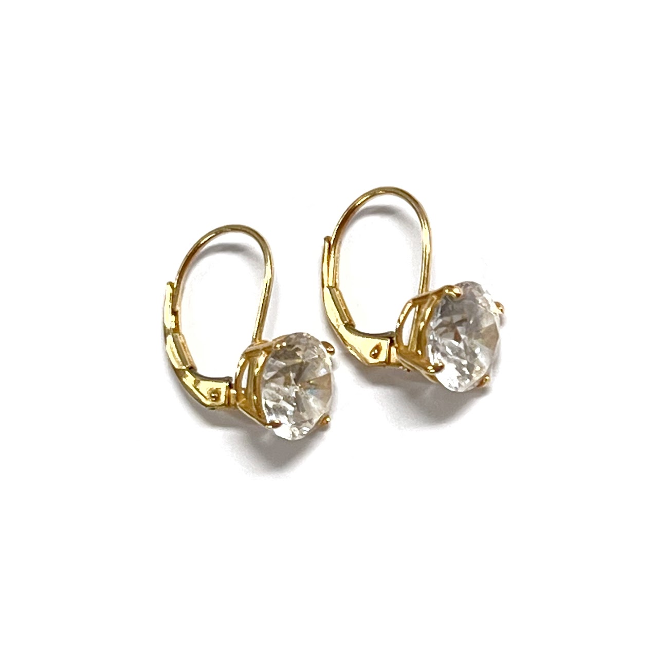 14K Cubic Zirconium Earrings