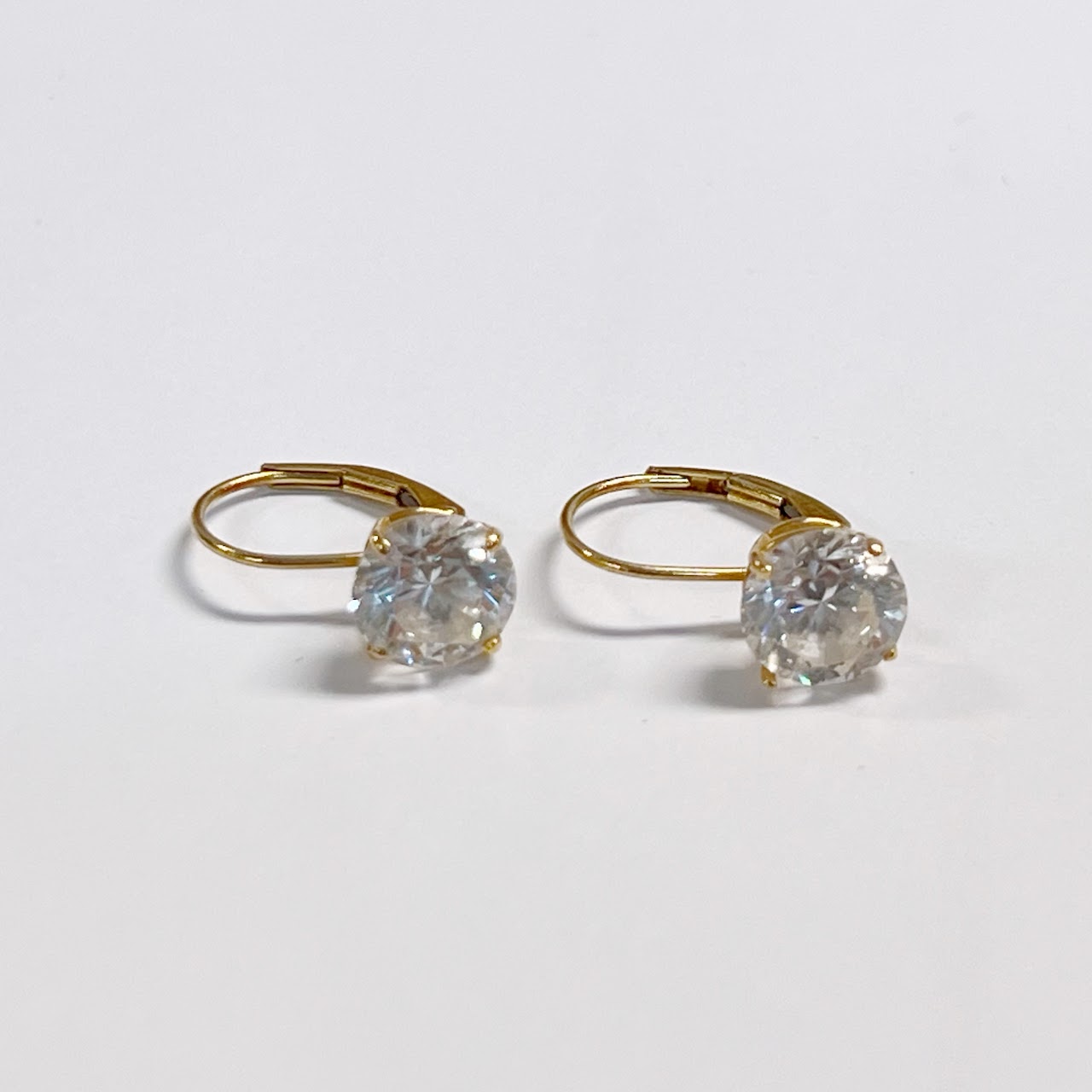 14K Cubic Zirconium Earrings