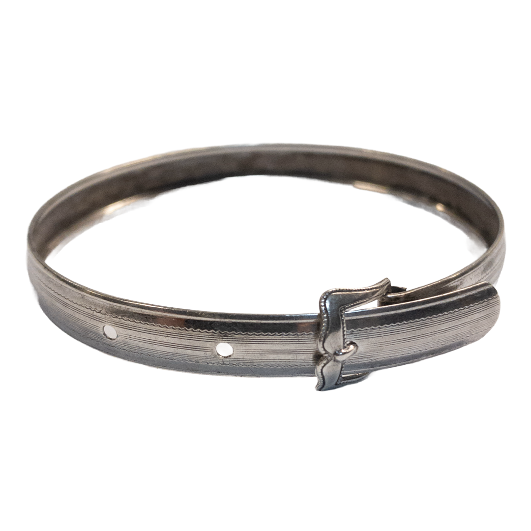 Sterling Silver Hayward Buckle Bracelet