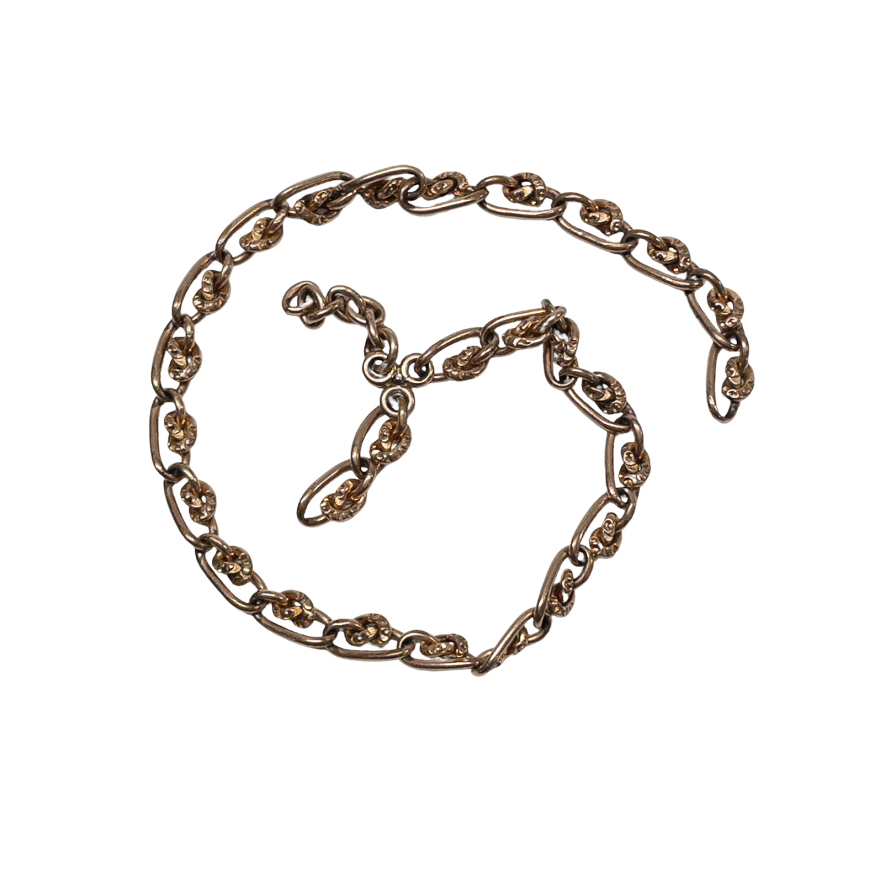 14K Gold DAMAGED Pocket Watch Chain