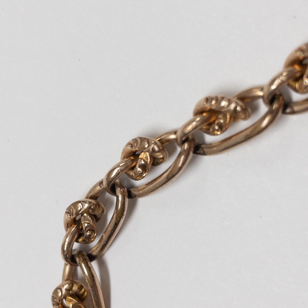 14K Gold DAMAGED Pocket Watch Chain