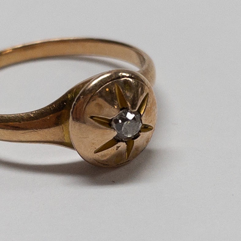 14K Gold and Diamond Ring