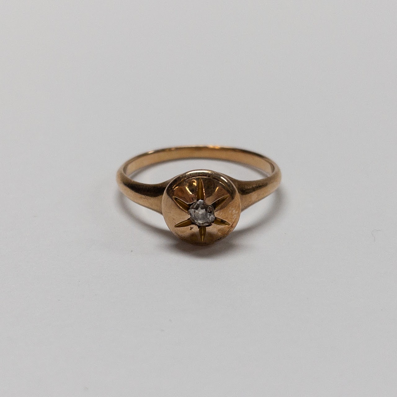 14K Gold and Diamond Ring