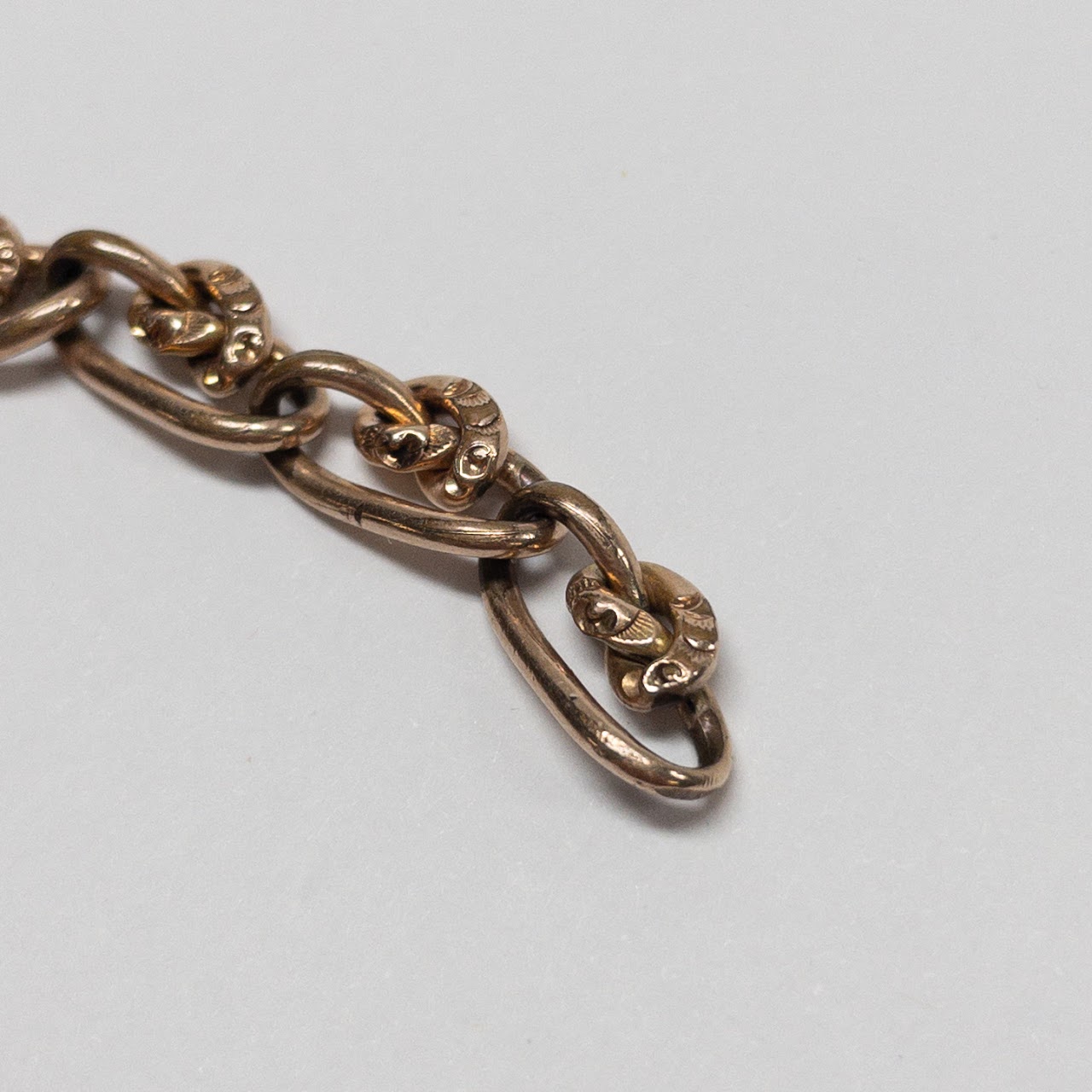 14K Gold DAMAGED Pocket Watch Chain