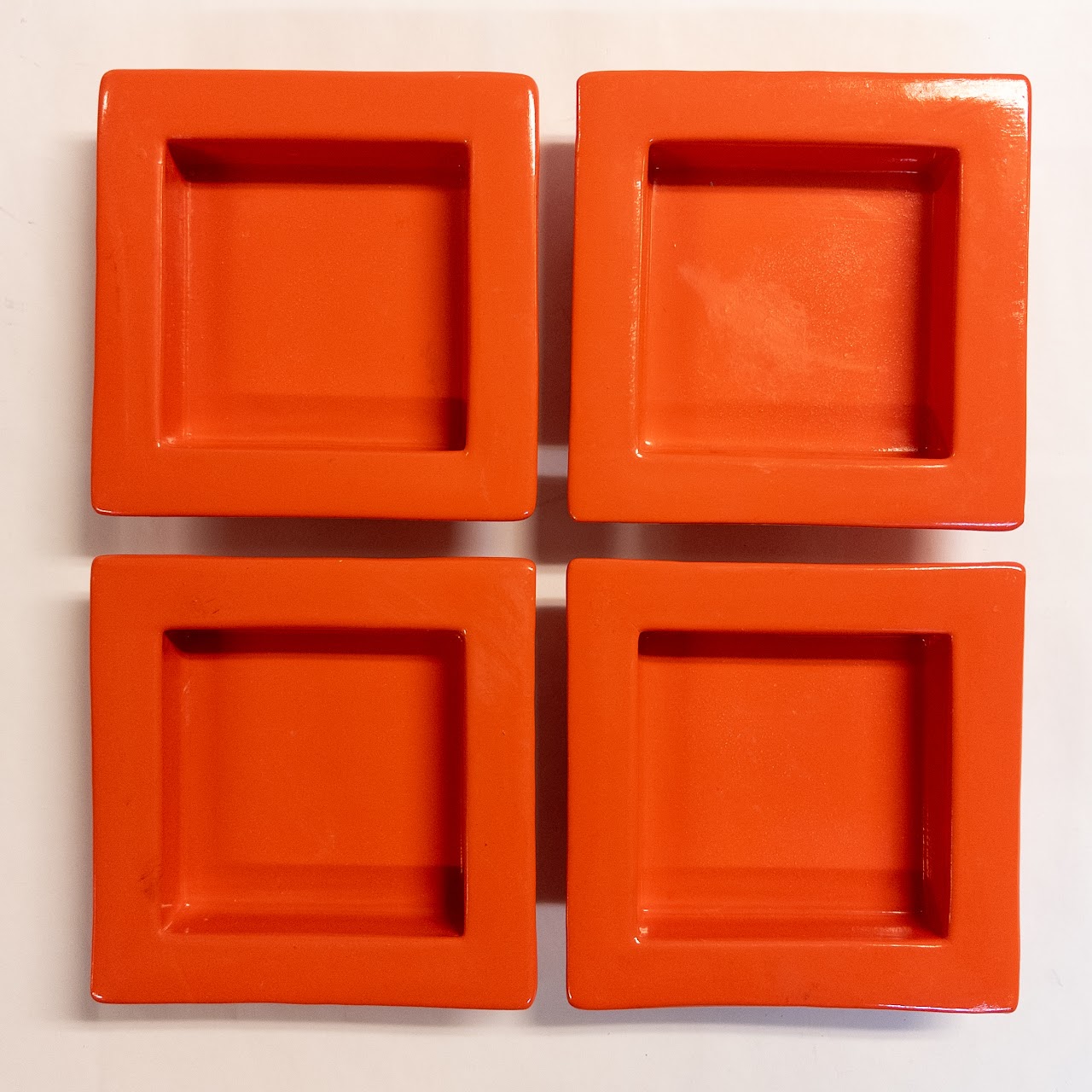 ASA Selection Set of Four Small Square Dishes