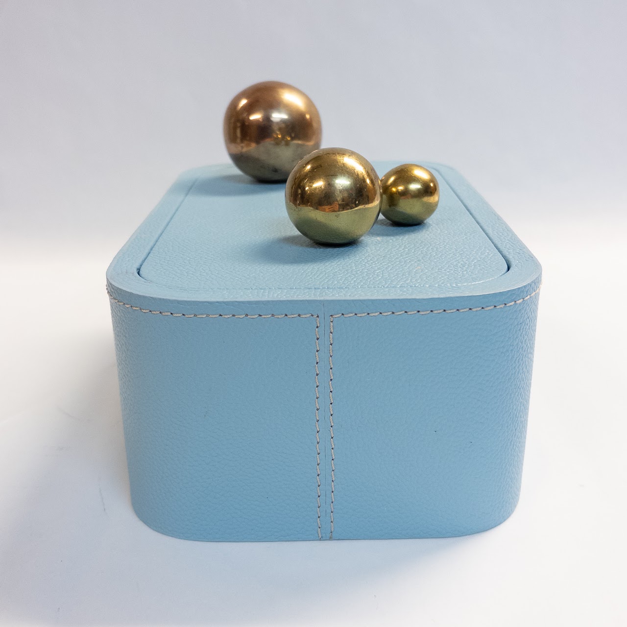 Jonathan Adler Saint Germain Leather Trinket Box