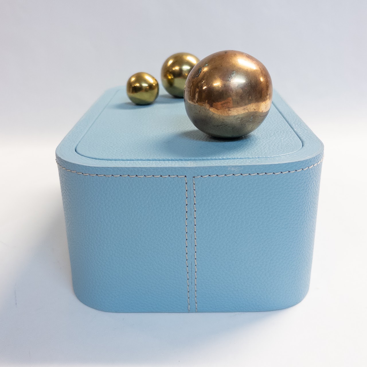 Jonathan Adler Saint Germain Leather Trinket Box