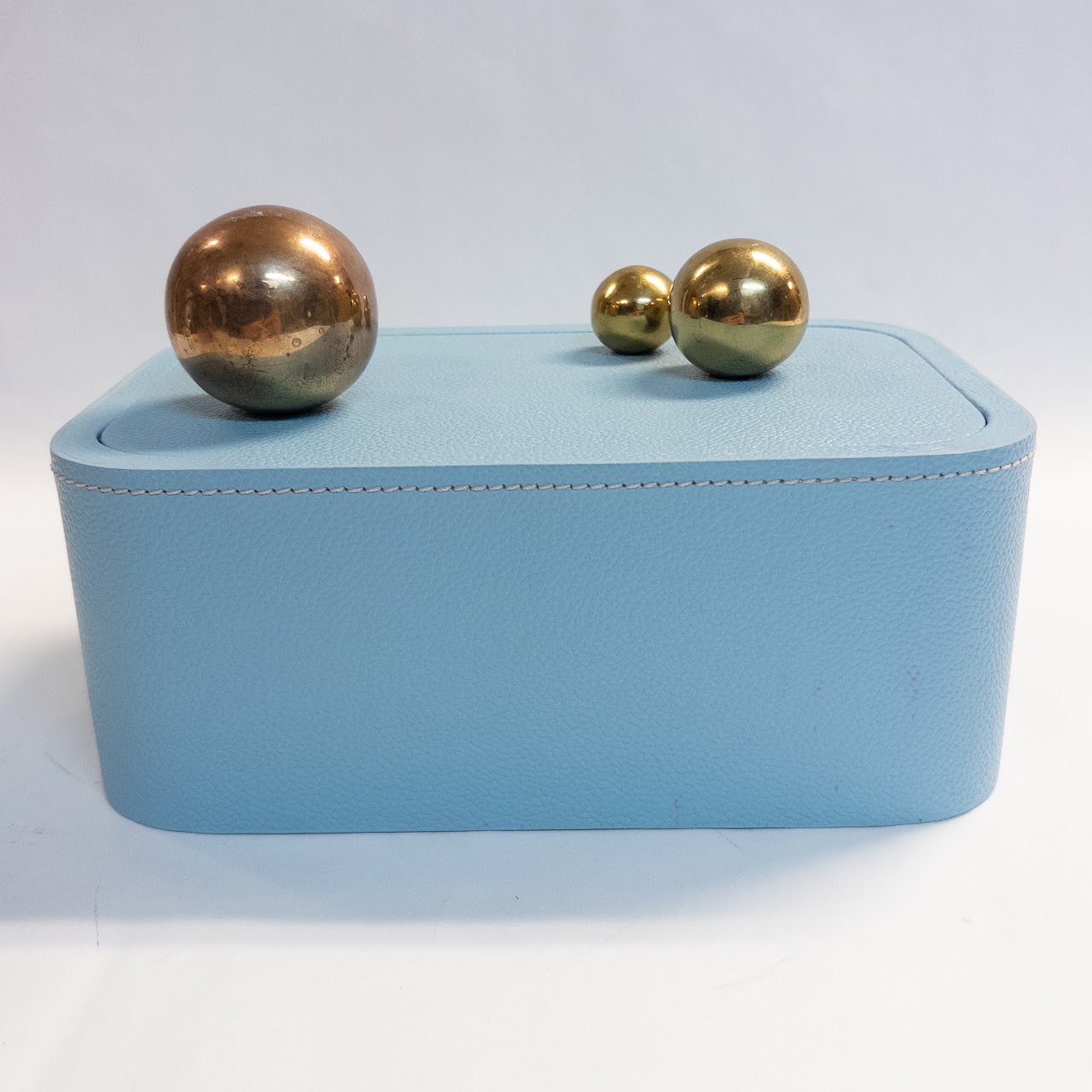 Jonathan Adler Saint Germain Leather Trinket Box