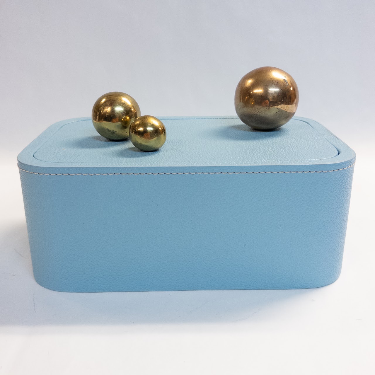 Jonathan Adler Saint Germain Leather Trinket Box