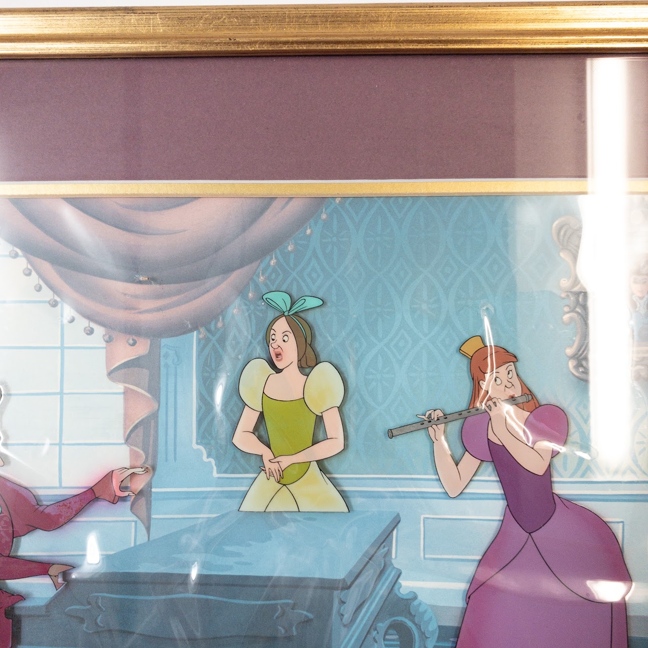 Disney 'Cinderella' Limited Animation Cel: The Music Lesson