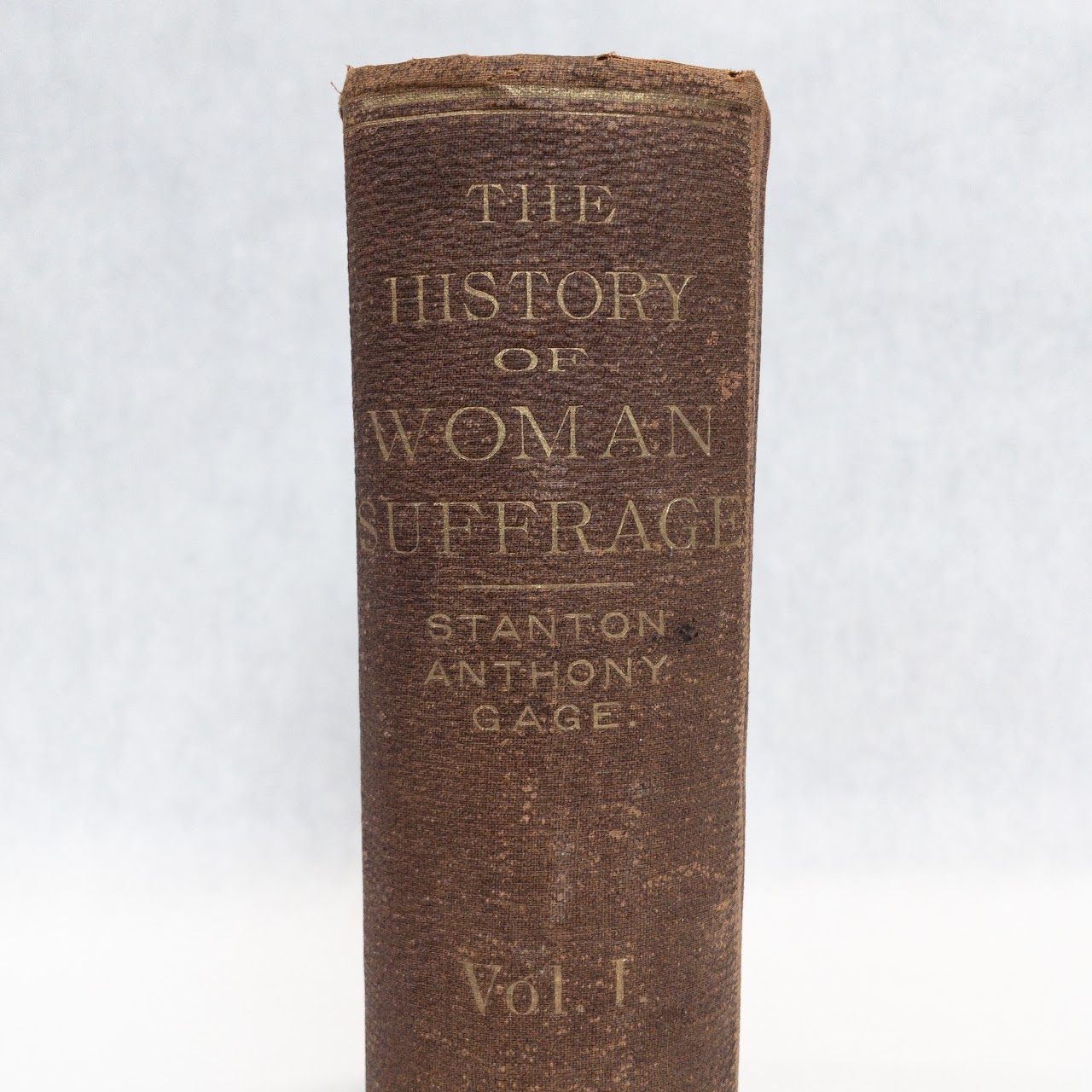 'The History of Woman's Suffrage Vol. 1' First Edition RARE Book