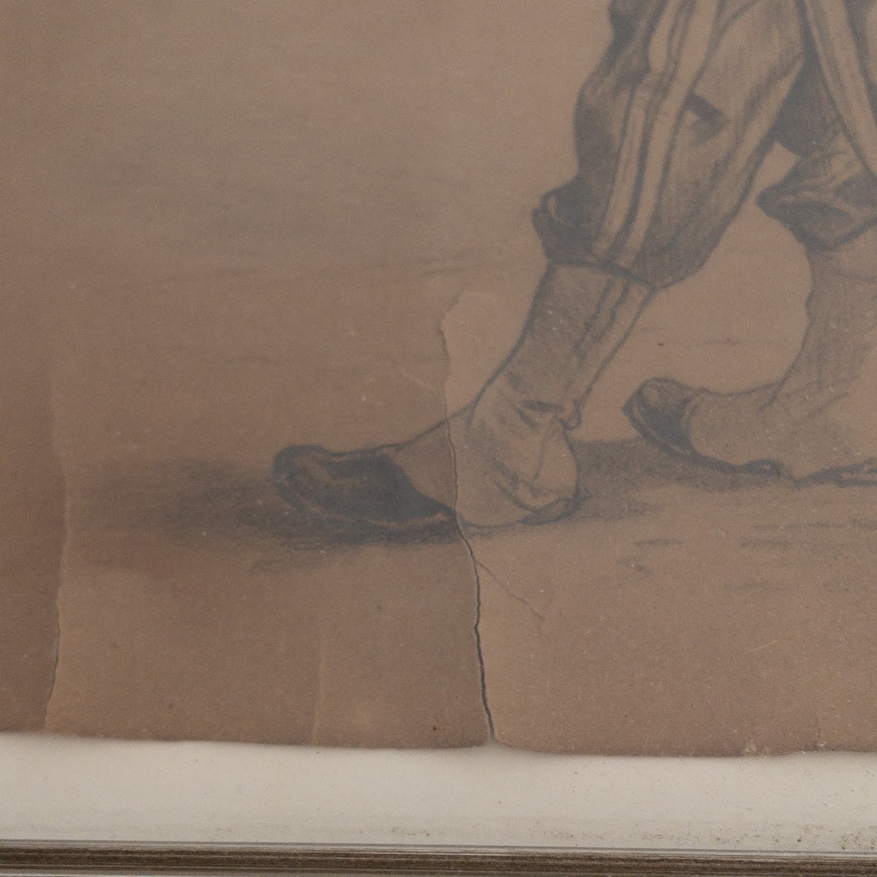 Antique Pencil Drawings of Soldiers