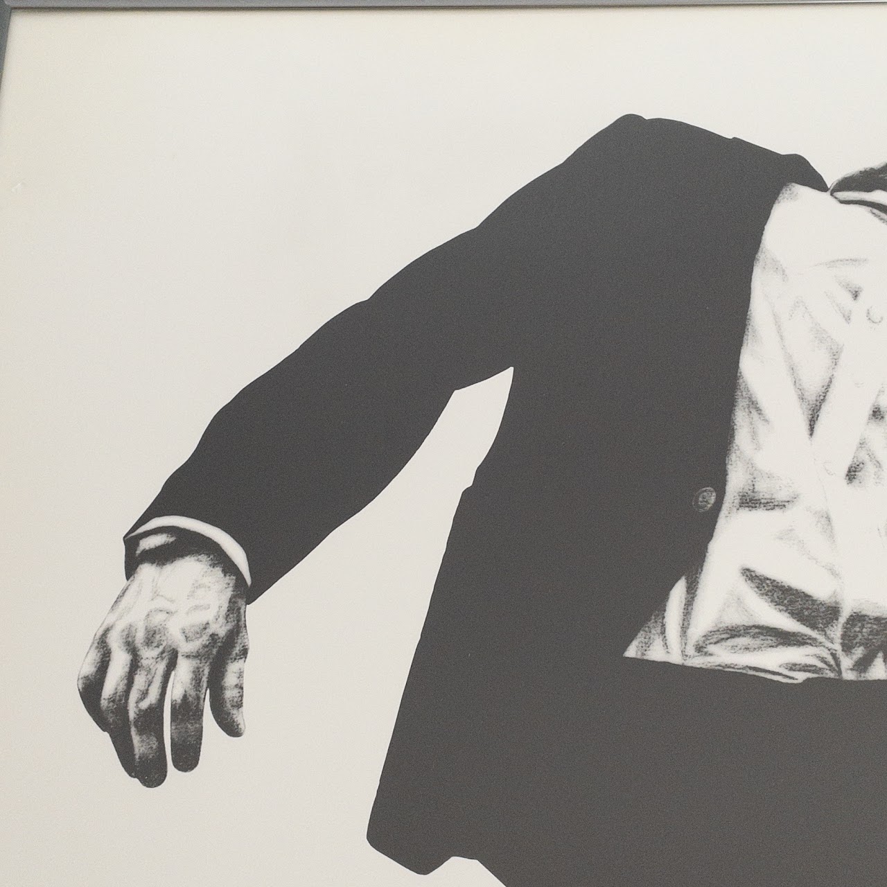 Robert Longo 'Men In The Cities' 1991 Poster