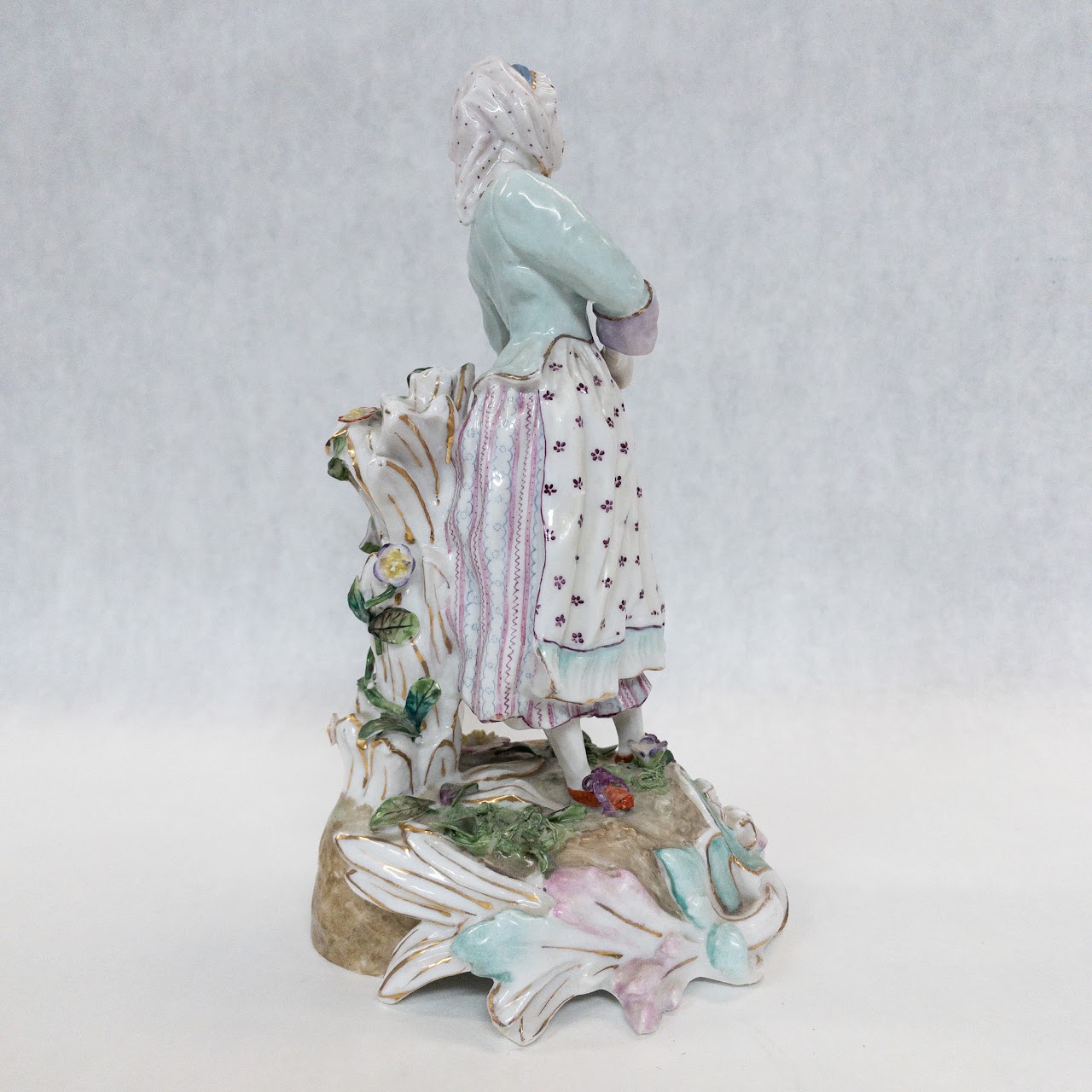 Meissen Antique 9" Figurine Pair