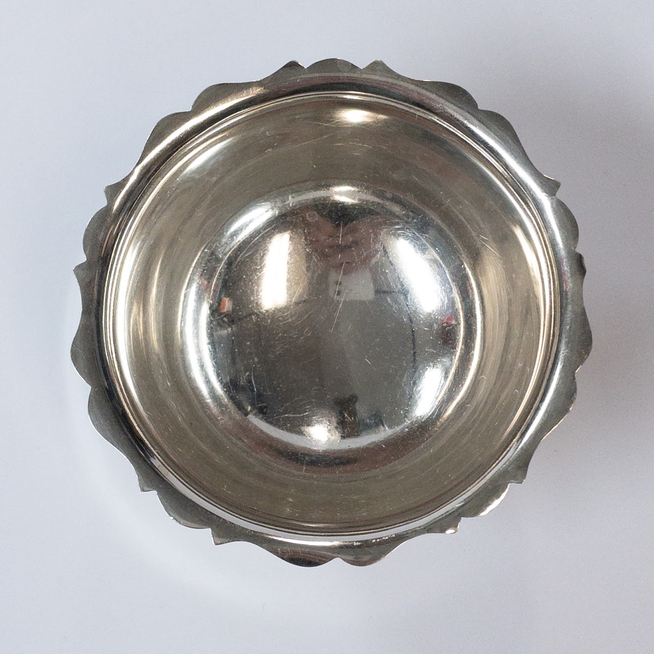 Sterling Silver Antique Robert Pringle & Sons Triple Footed Bowl