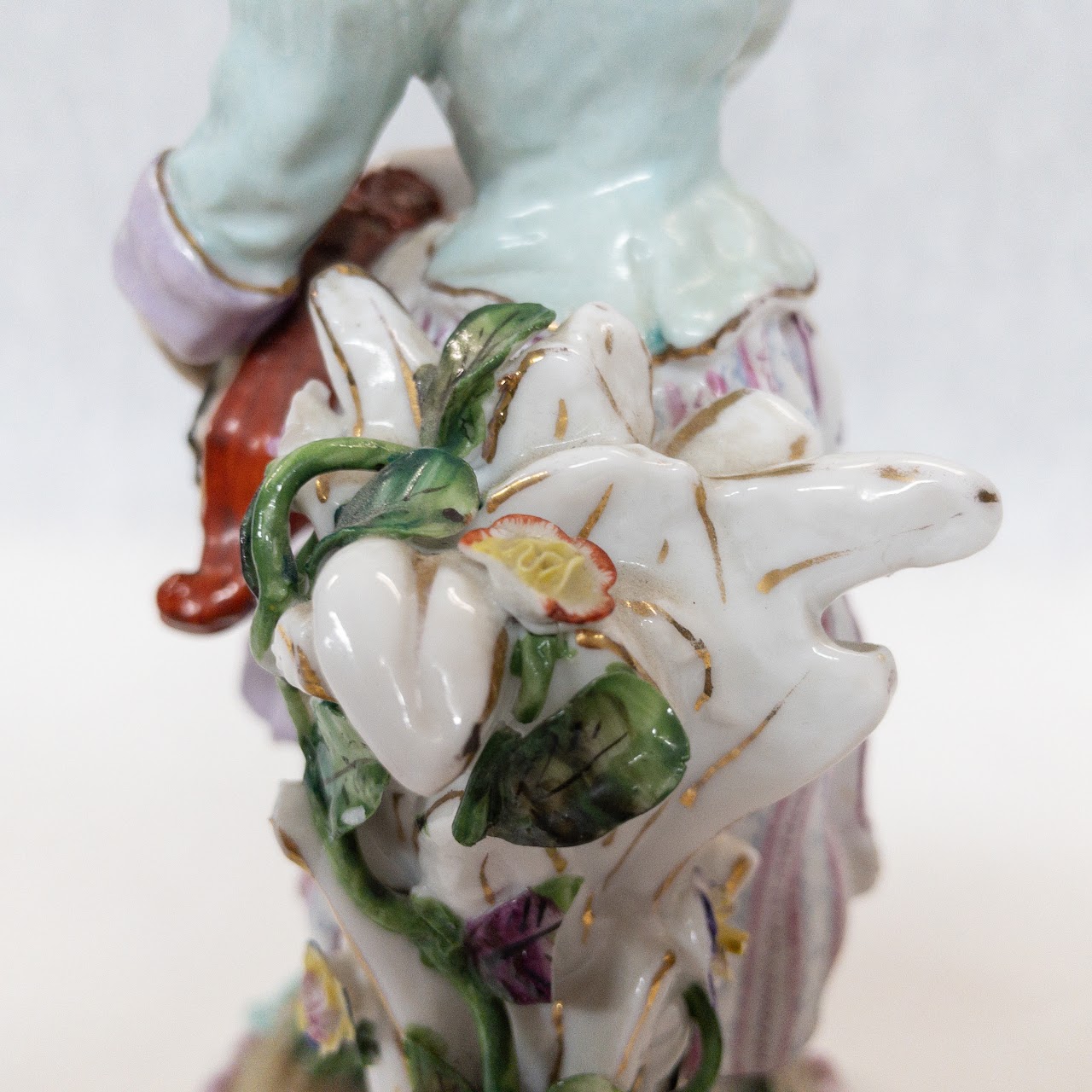 Meissen Antique 9" Figurine Pair