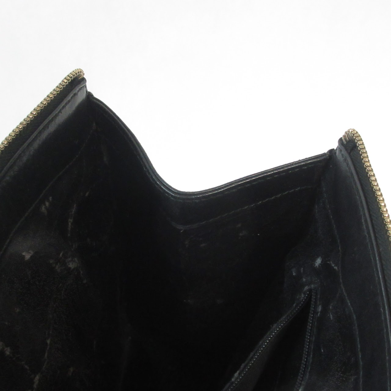 Gucci Vintage Black Leather Shoulder Bag