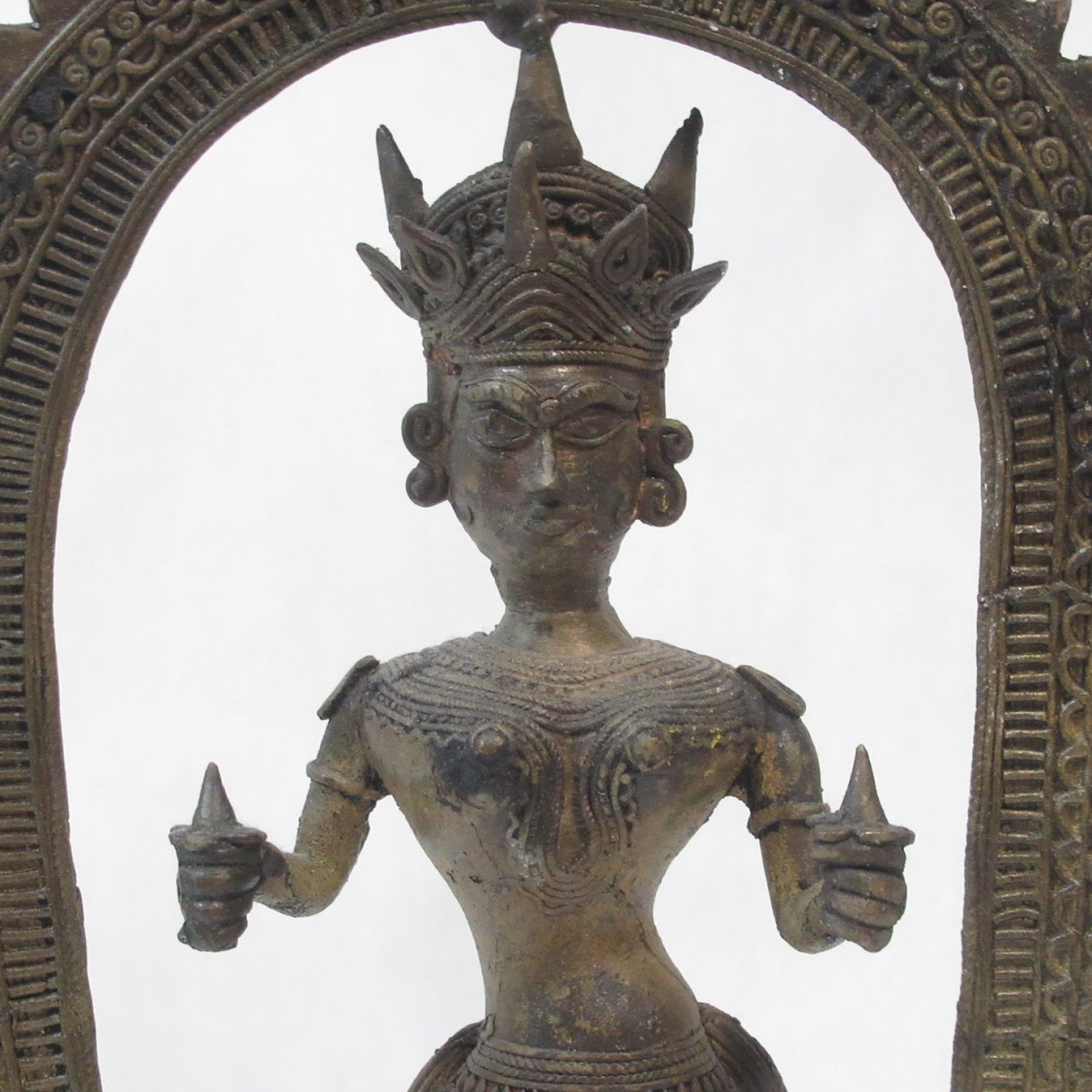 Bronze Southeast Asian Figure Sculpture