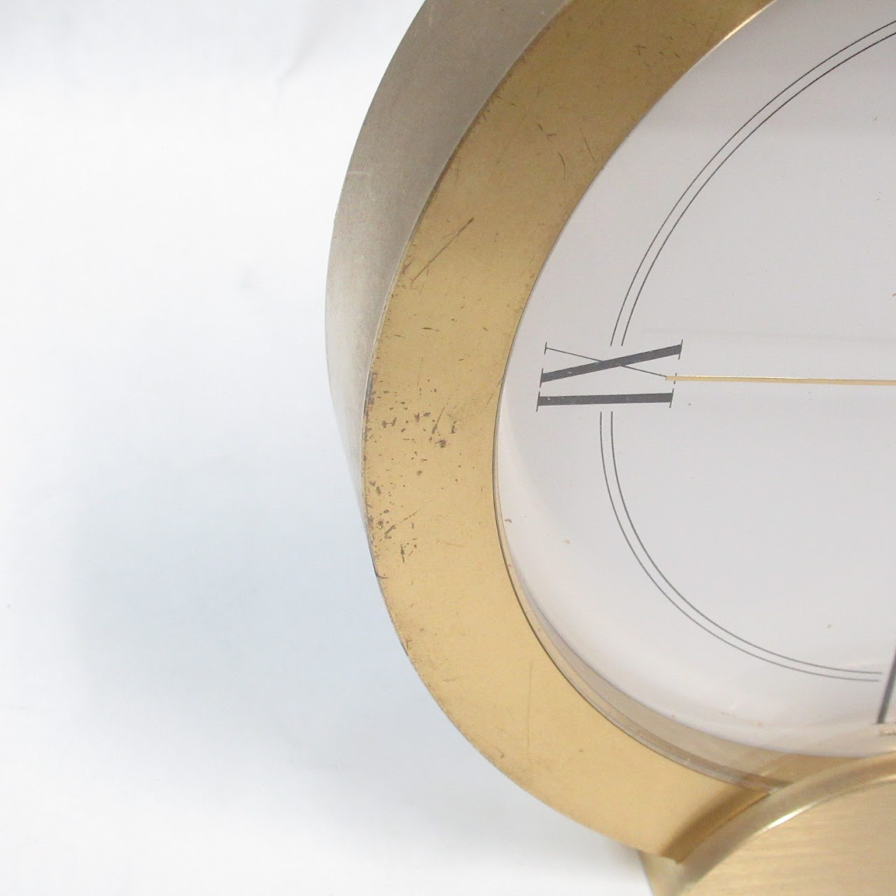 Tiffany & Co. Brass Clock