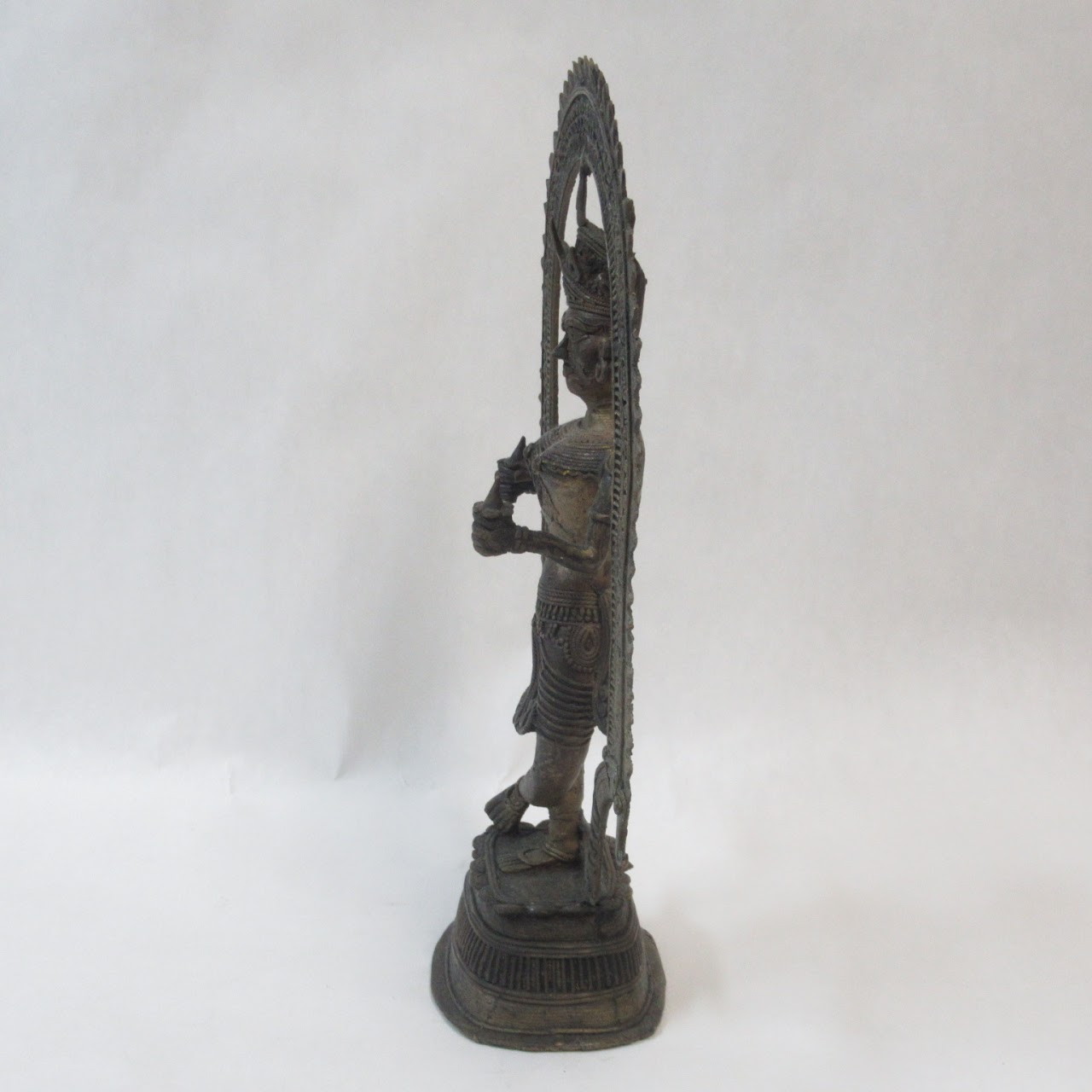 Bronze Southeast Asian Figure Sculpture