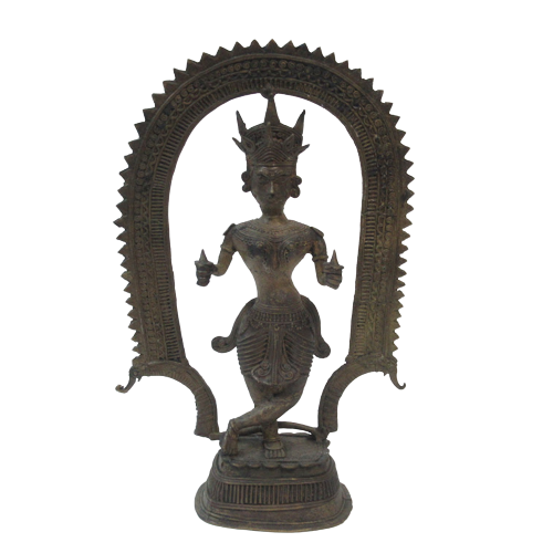 Bronze Southeast Asian Figure Sculpture