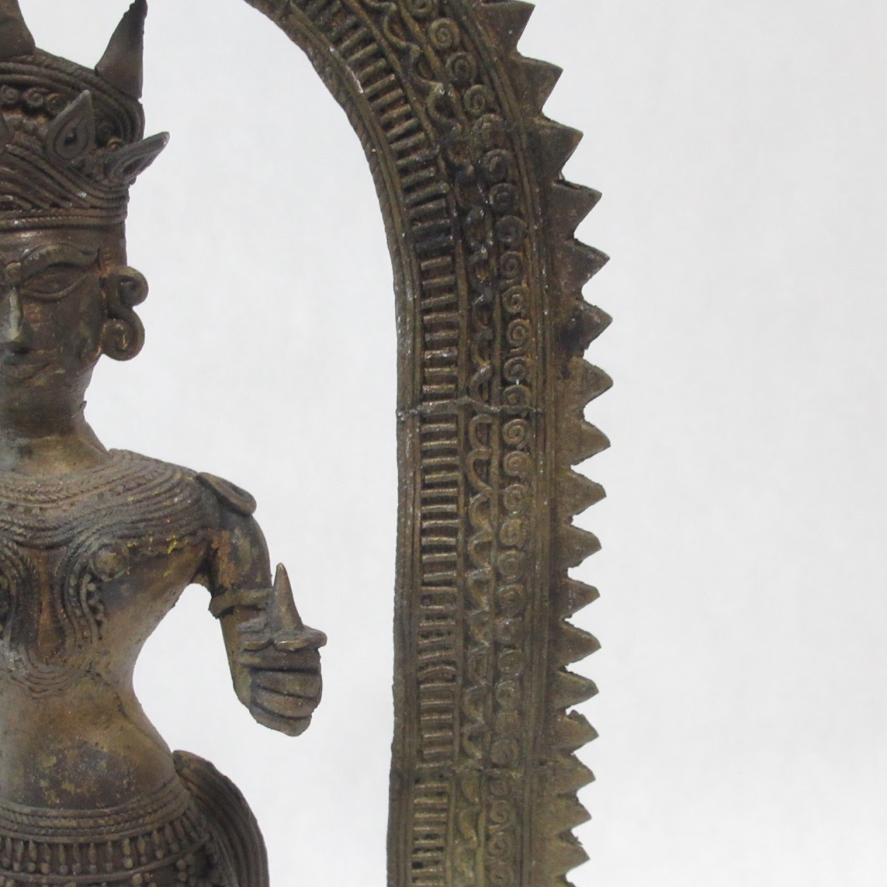 Bronze Southeast Asian Figure Sculpture