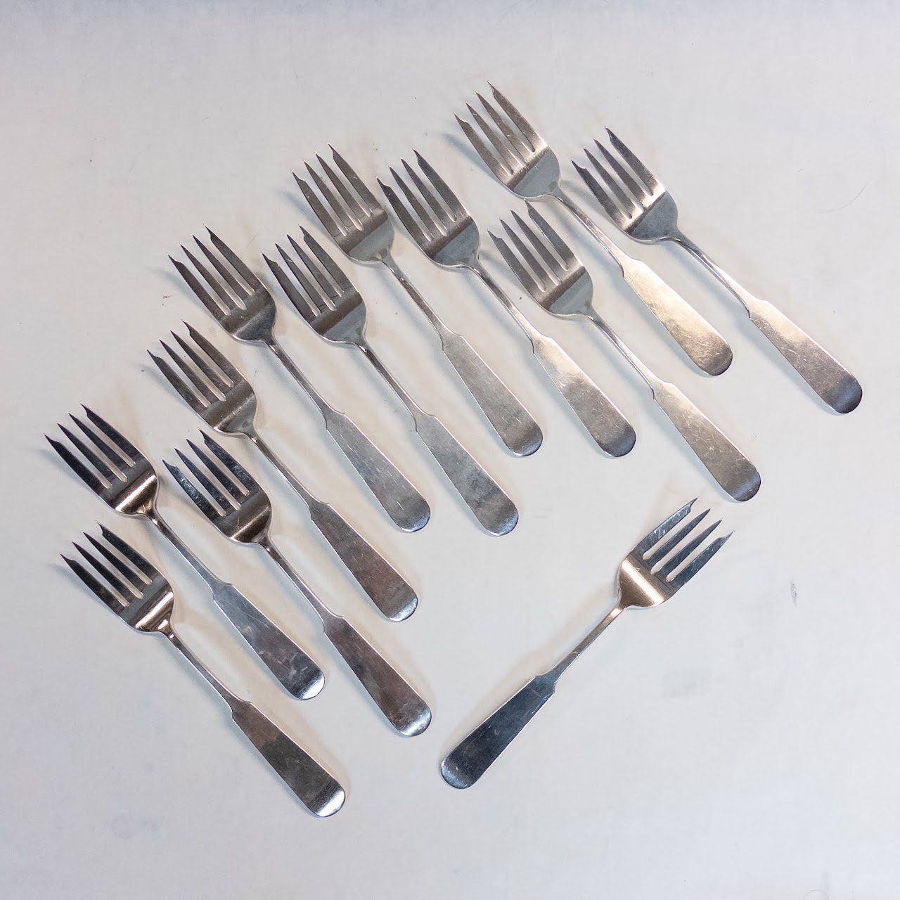 Old Newbury Crafters Sterling Silver 26-Piece Moulton Flatware Set