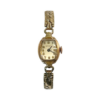 14K Gold Solon Mechanical Wristwatch As Is