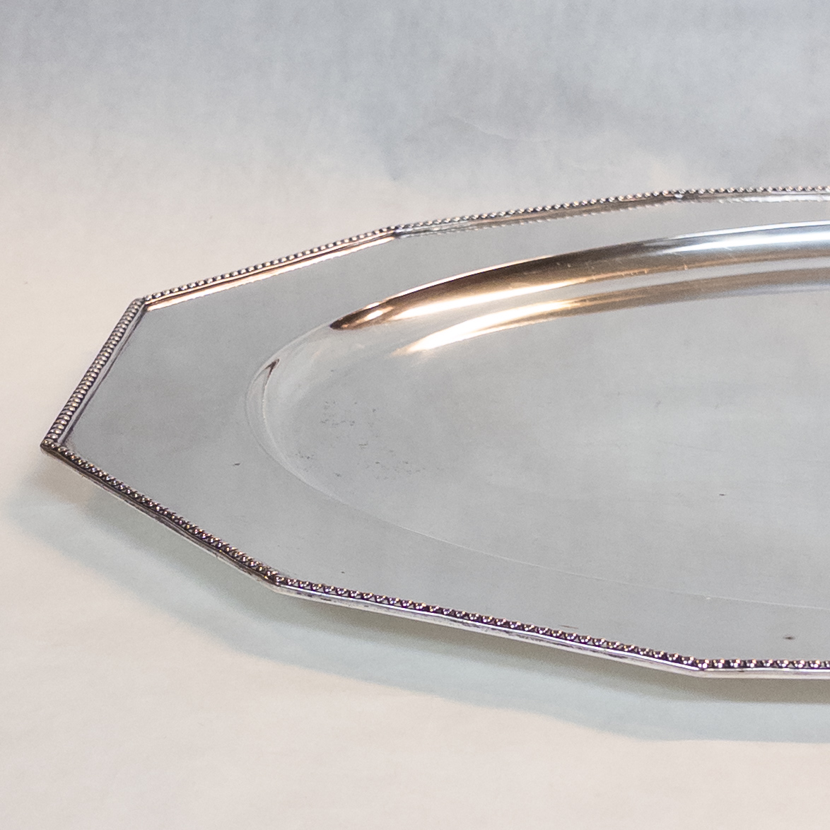 800 Silver Large Serving Tray