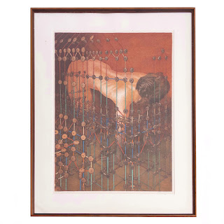 Alan Larkin 'The Birth of Madness' Signed Lithograph